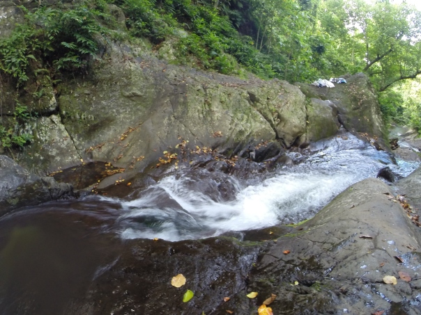 Natural waterslides